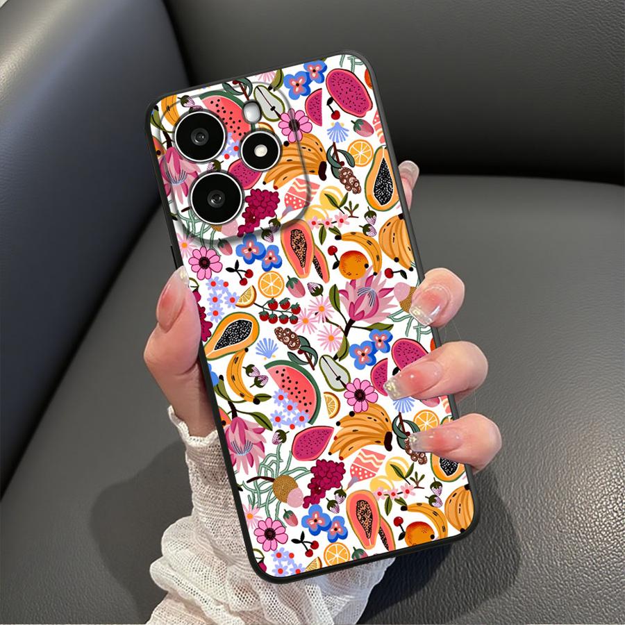 Xiaomi Redmi Note 14 - Coque de téléphone de luxe marron