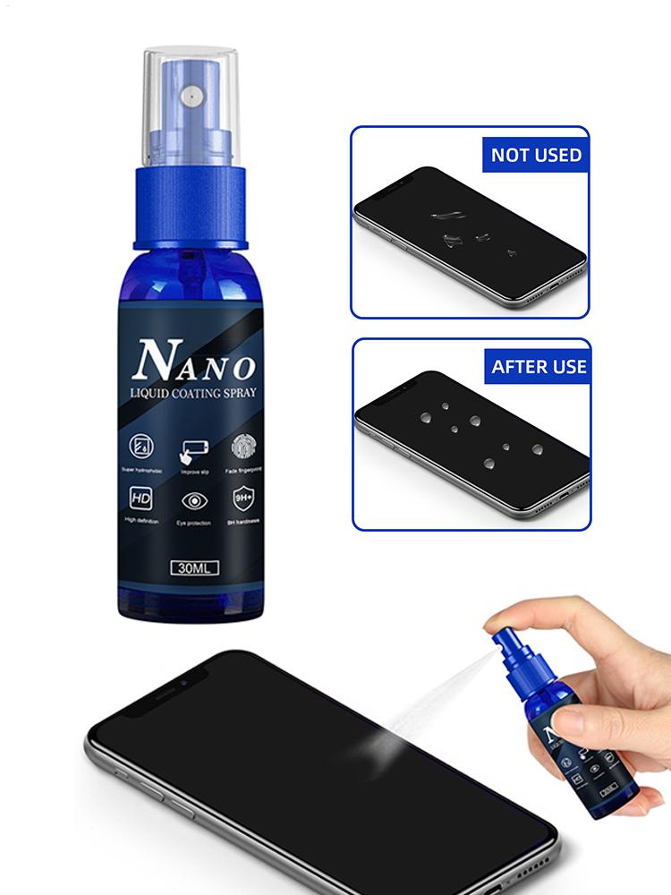 Oleophobic Coating Spray - Spray protecteur d'écran liquide, revêtement hydrophobe