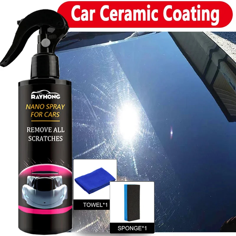 Nano Liquid Coating - Revêtement céramique pour voitures, spray de