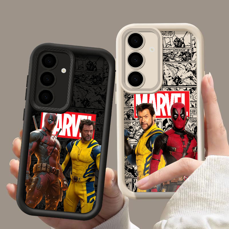 Samsung Galaxy S24 - Marvel Deadpool et Wolverine Fundas pour