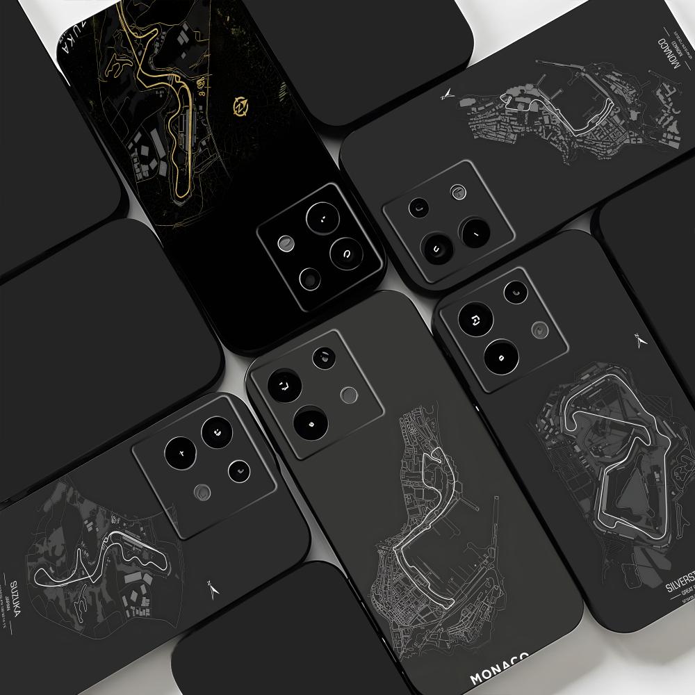 Xiaomi Redmi Note 14 - Coque de téléphone imprimée F1 Race