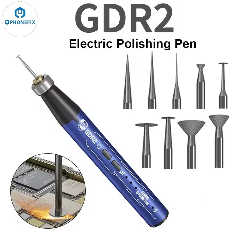 Screen Protector Cutter - Stylo de polissage électrique mécanique GDR2,